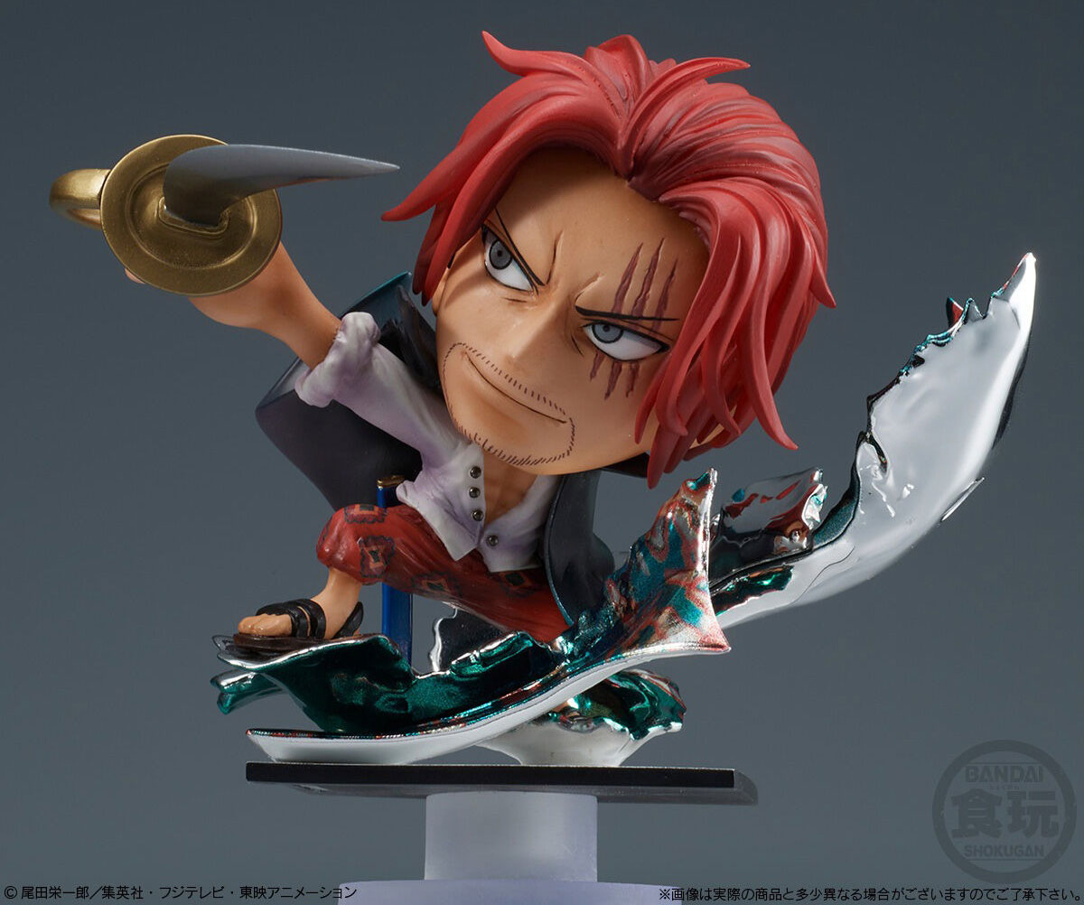 SHANKS Candy Toy NIFORMATION TSUKURU Figure ONE PIECE BANDAI