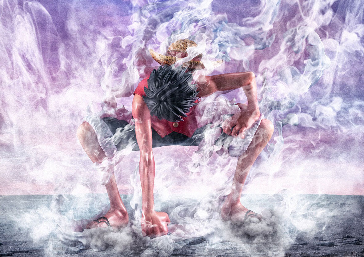 Monkey D. Luffy Gear2 ONE PIECE Portrait.Of.Pirates Figure LIMITED EDITION PREMIUM BANDAI
