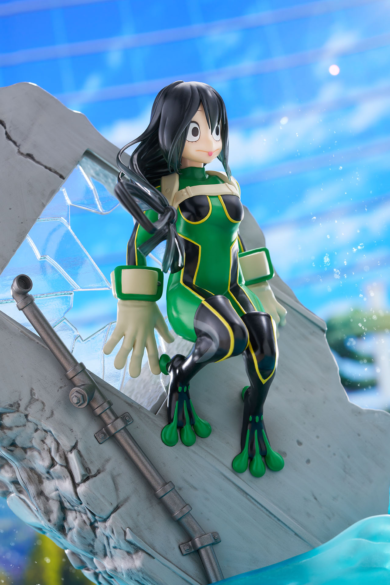 Tsuyu Asui My Hero Academia Figure TAITO PRODUCTS DRESSTA