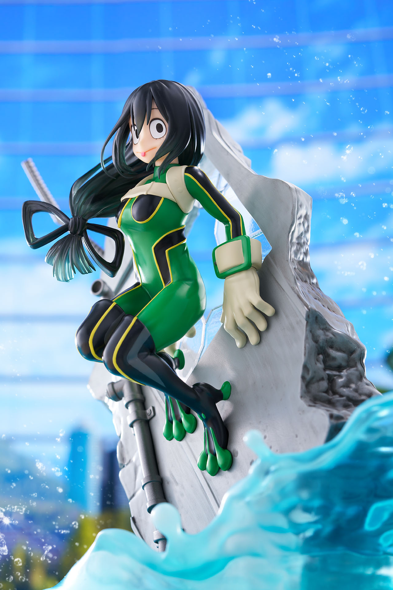 Tsuyu Asui My Hero Academia Figure TAITO PRODUCTS DRESSTA