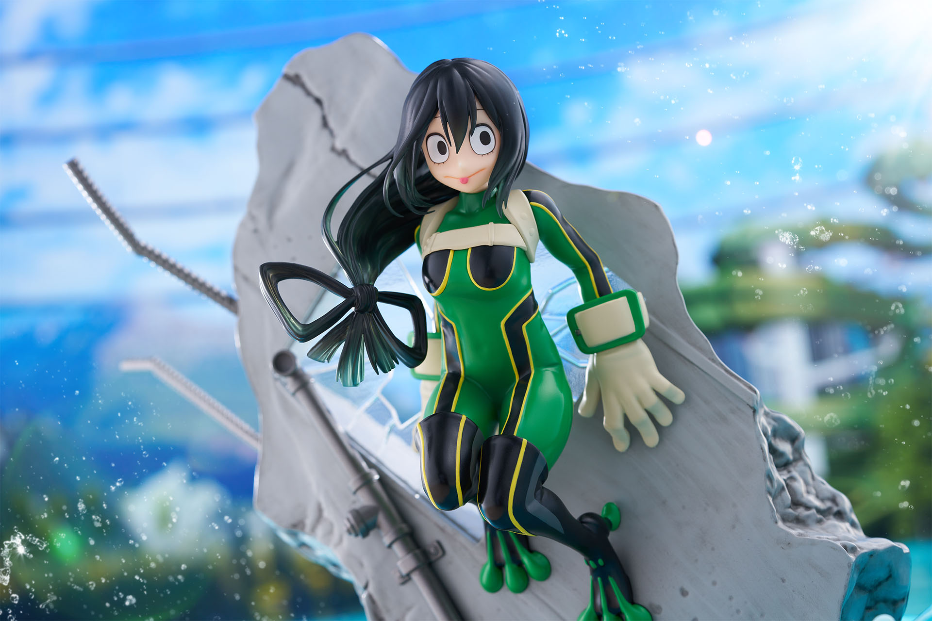 Tsuyu Asui My Hero Academia Figure TAITO PRODUCTS DRESSTA