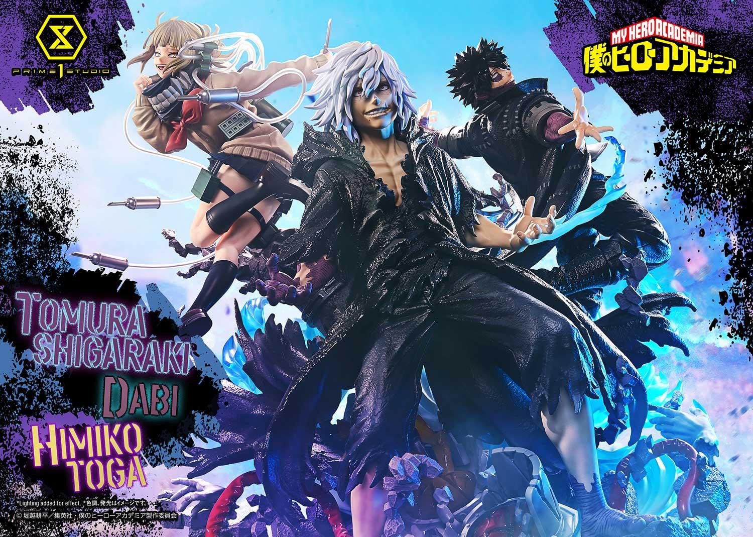 Tomura Shigaraki Dabi Himiko Toga DX Figure My Hero Academia PRIME 1 STUDIO