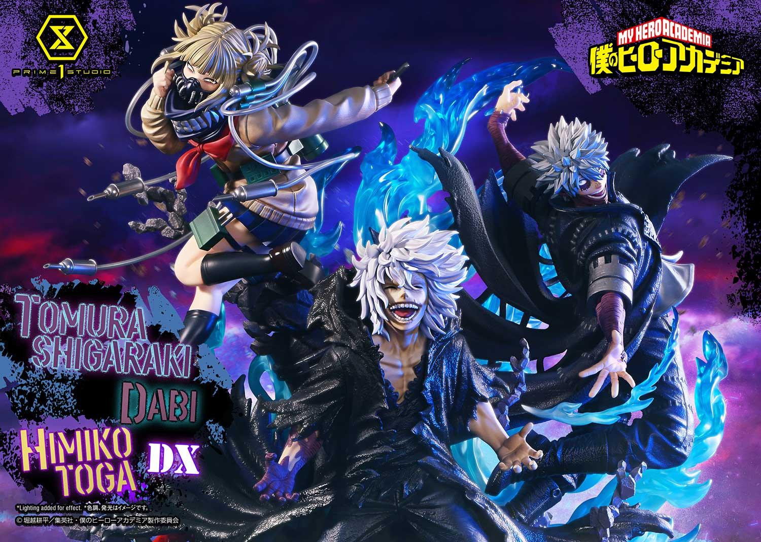 Tomura Shigaraki Dabi Himiko Toga DX Figure My Hero Academia PRIME 1 STUDIO