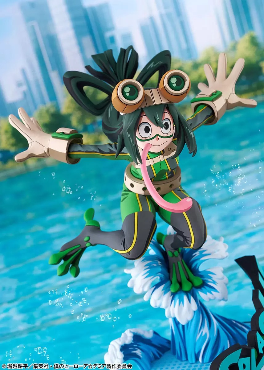 Tsuyu Asui Frog My Hero Academia 1/8 Scale 2D Printed Figure My Hero Academia Palette Masters TAKARA TOMY BellFine