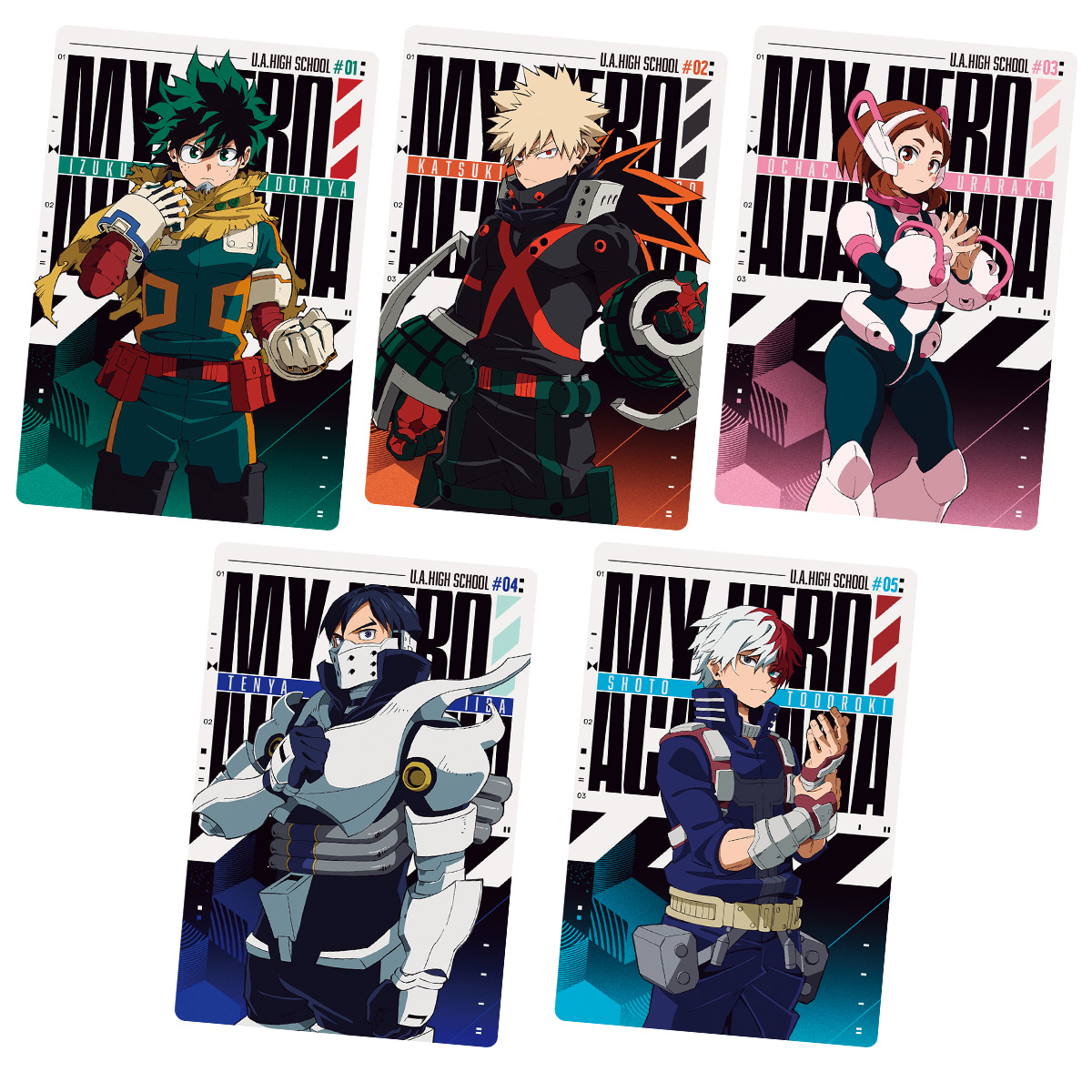 Wafer Cards Vol.3 My Hero Academia Candy Toy BANDAI