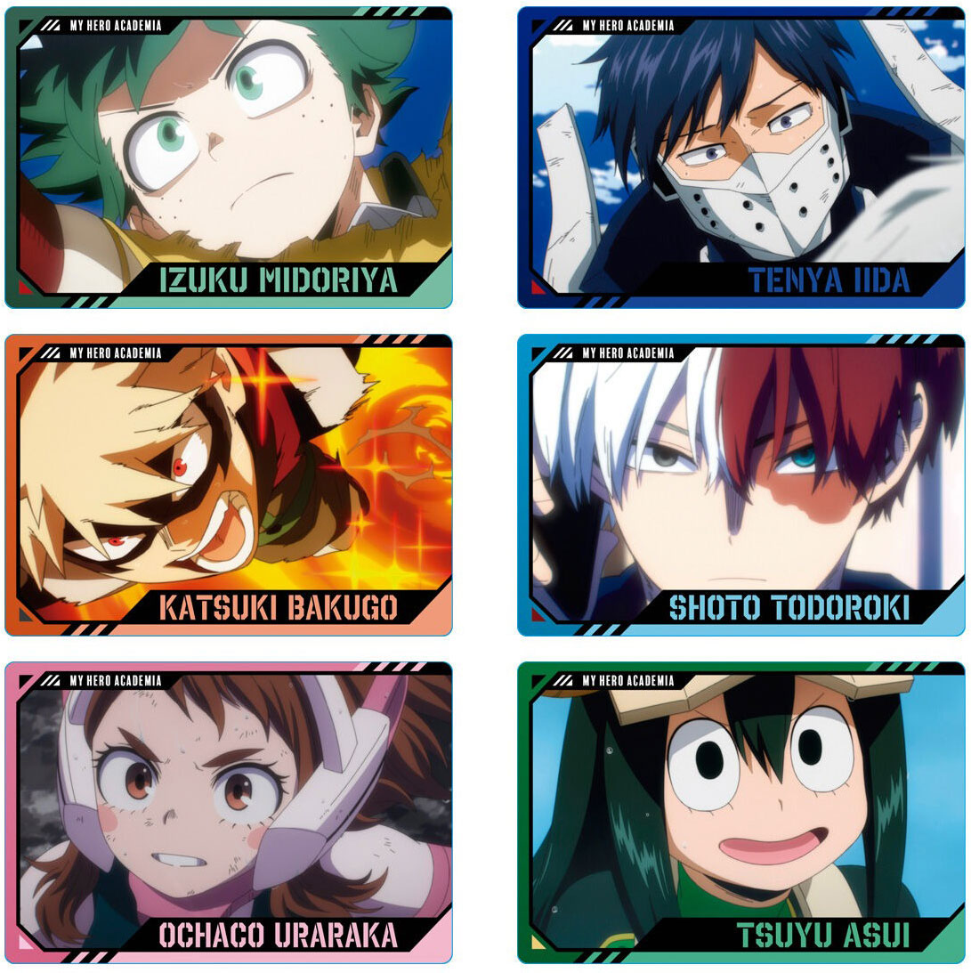 Wafer Cards Vol.4 My Hero Academia Candy Toy BANDAI