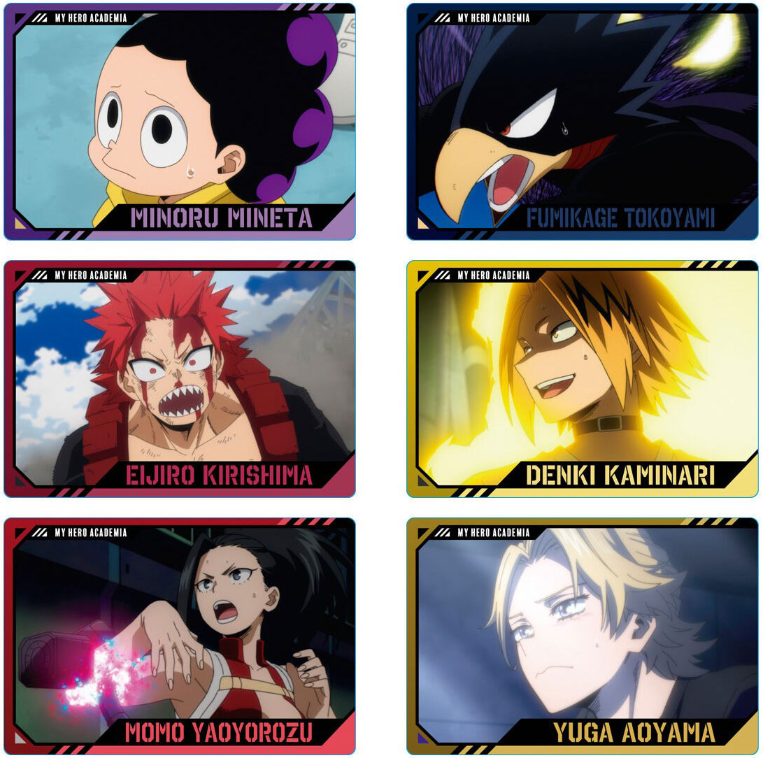 Wafer Cards Vol.4 My Hero Academia Candy Toy BANDAI