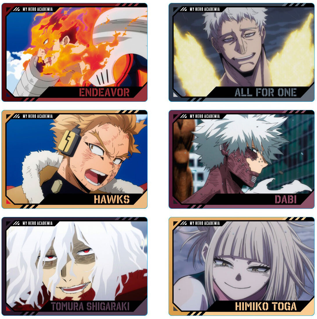 Wafer Cards Vol.4 My Hero Academia Candy Toy BANDAI