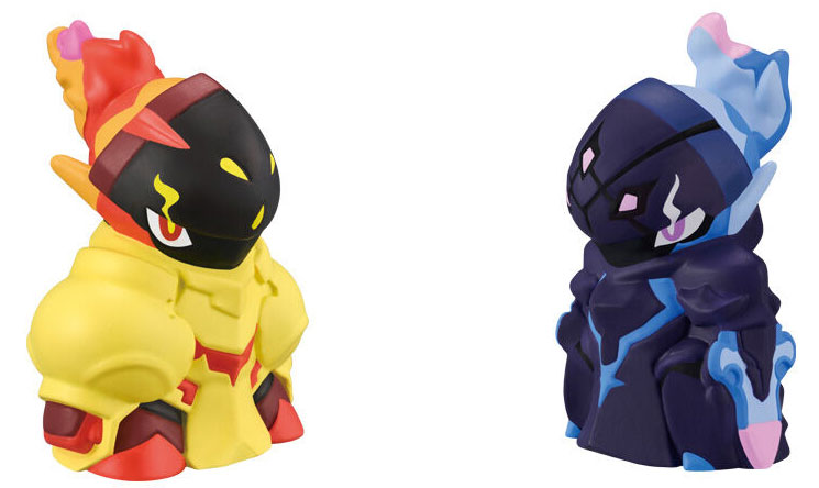 Pokémon Kids Armarouge and Ceruledge Candy Toy BANDAI
