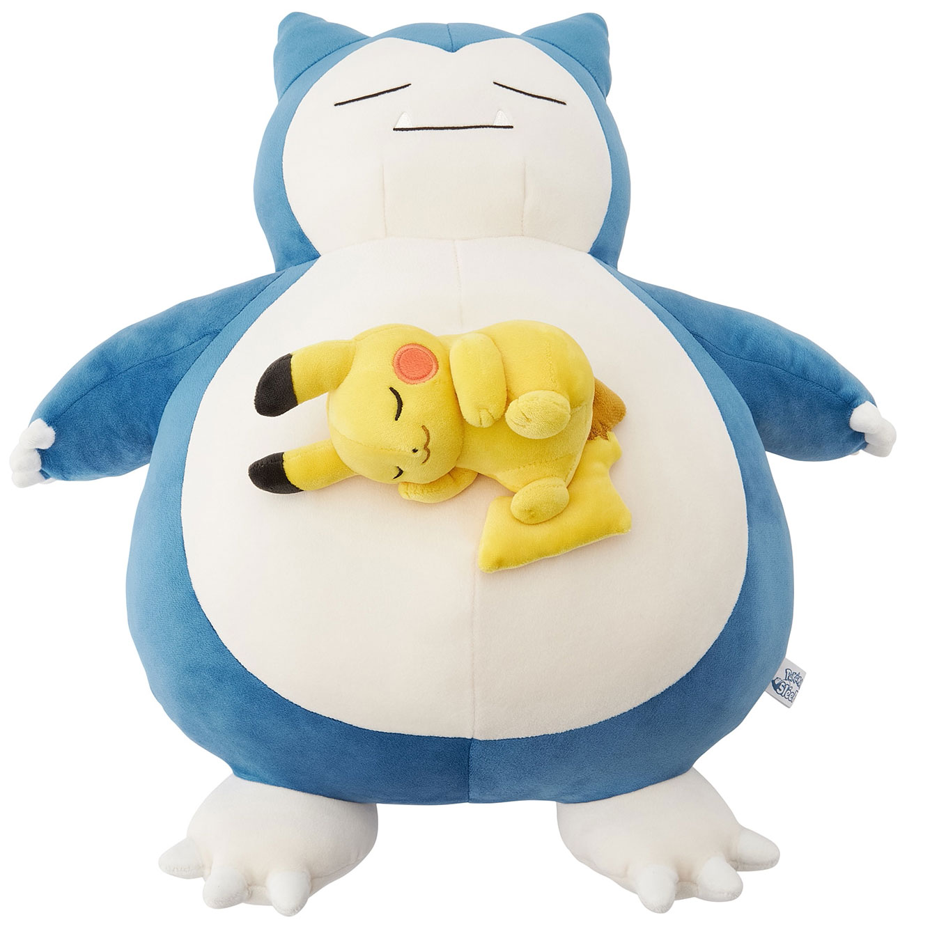 OYASUMI Snorlax & Pikachu Pokémon Sleep Motchiri Plush Pokémon Center