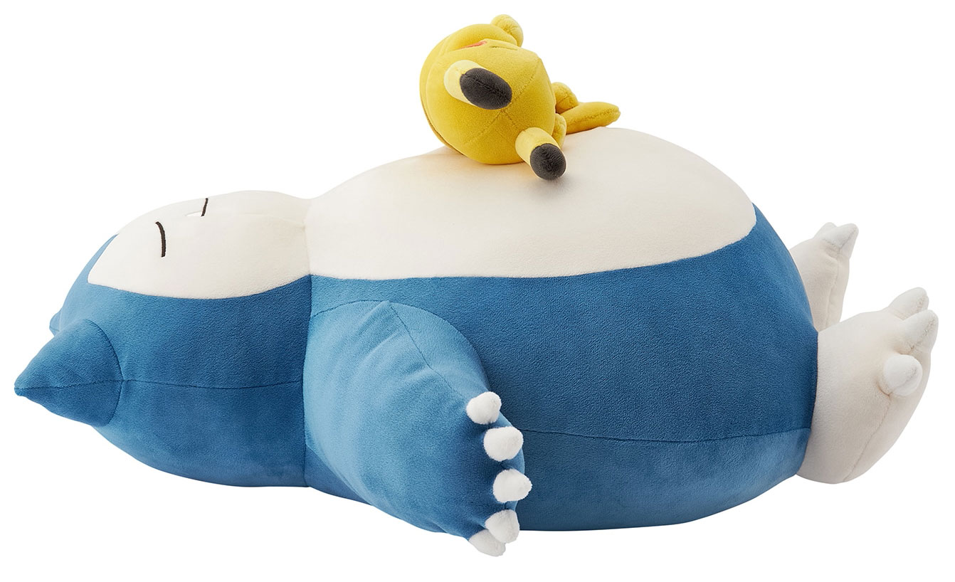 OYASUMI Snorlax & Pikachu Pokémon Sleep Motchiri Plush Pokémon Center