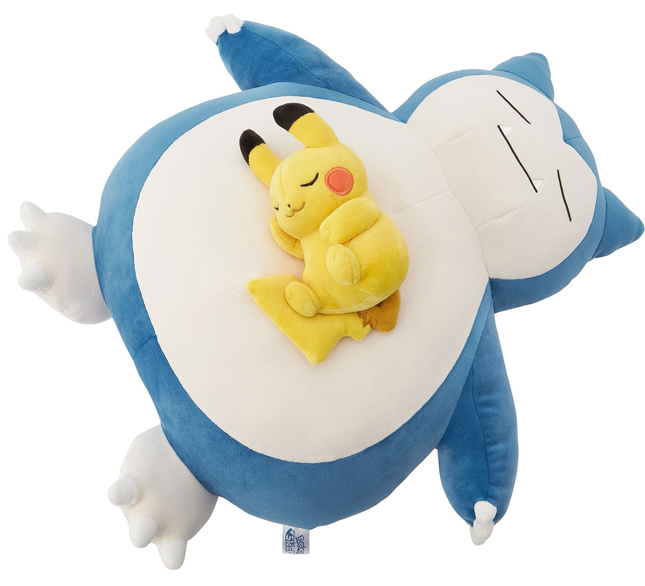 OYASUMI Snorlax & Pikachu Pokémon Sleep Motchiri Plush Pokémon Center