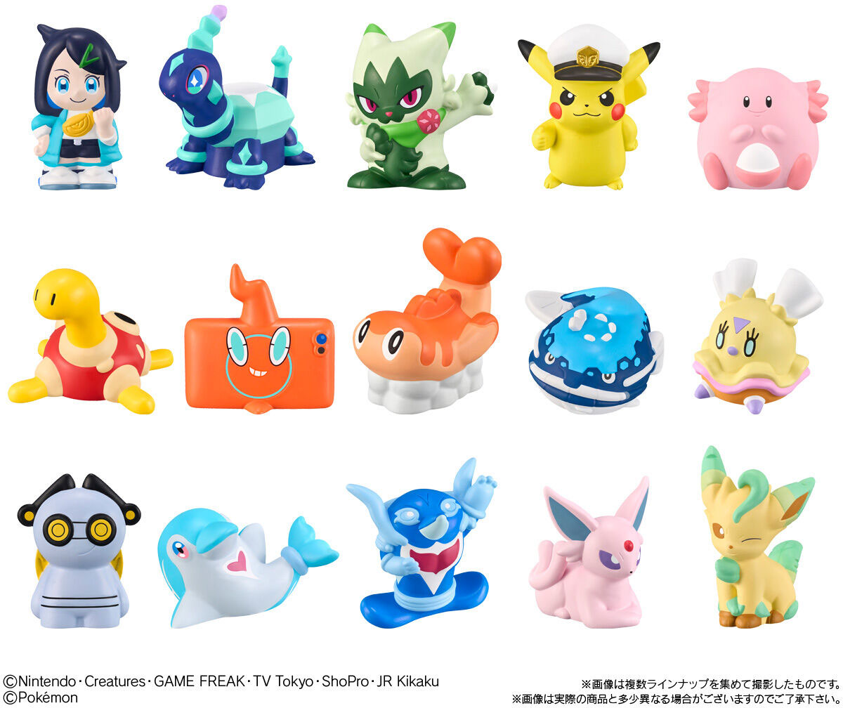 Pokémon Kids Liko and her travel Companions Arc Candy Toy BANDAI