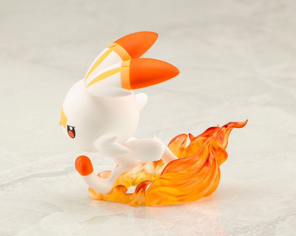 Pokémon MASARU Victor with Scorbunny Figure ARTFX J STATUE KOTOBUKIYA