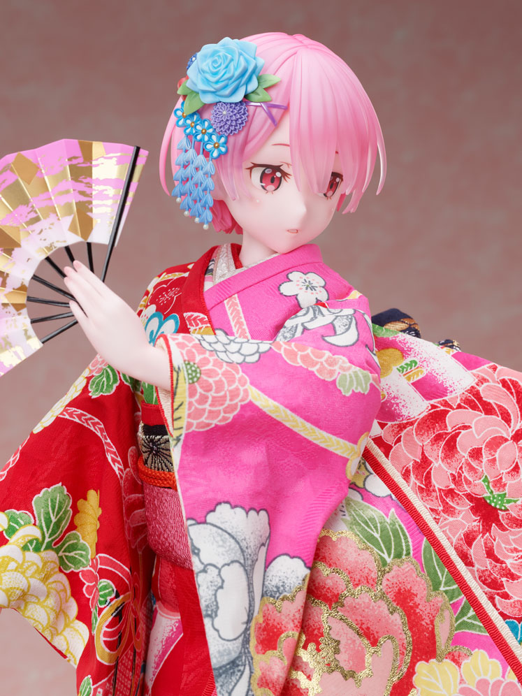Ram Yoshitoku×F:NEX Re: Life in a different world from zero 1/4 Scale Figure Kimono Japanese Doll