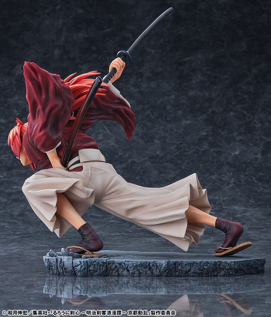 Himura Kenshin Tenshou Ryusen Ver. 1/6 Scale Figure Rurouni Kenshin Meiji Swordsman Romantic Story Kyoto Disturbance BellFine