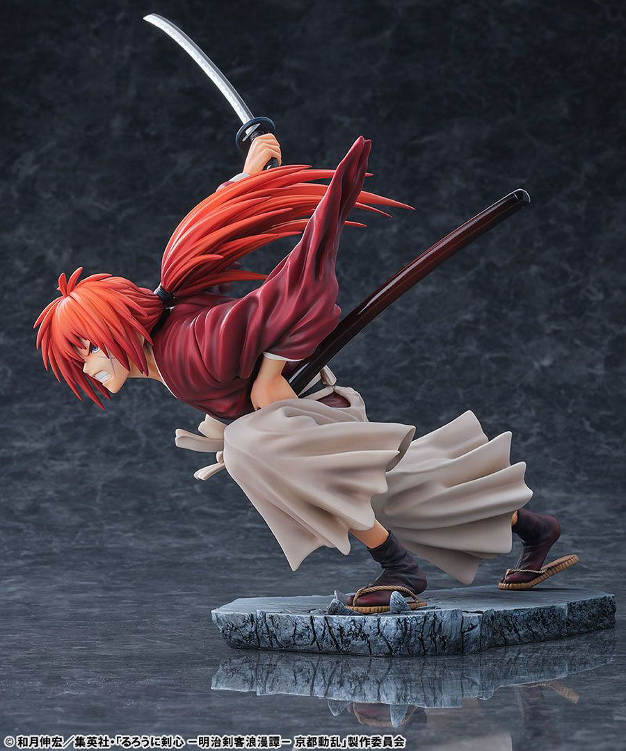 Himura Kenshin Tenshou Ryusen Ver. 1/6 Scale Figure Rurouni Kenshin Meiji Swordsman Romantic Story Kyoto Disturbance BellFine