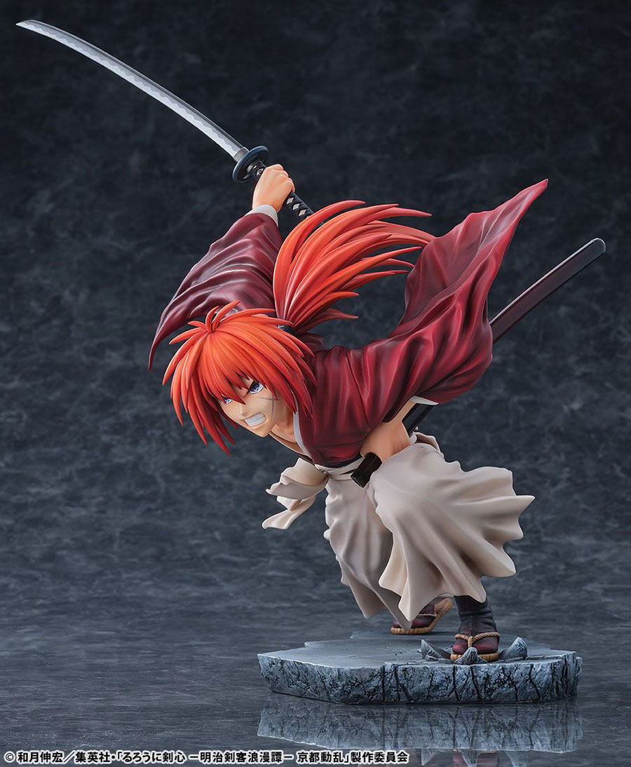 Himura Kenshin Tenshou Ryusen Ver. 1/6 Scale Figure Rurouni Kenshin Meiji Swordsman Romantic Story Kyoto Disturbance BellFine