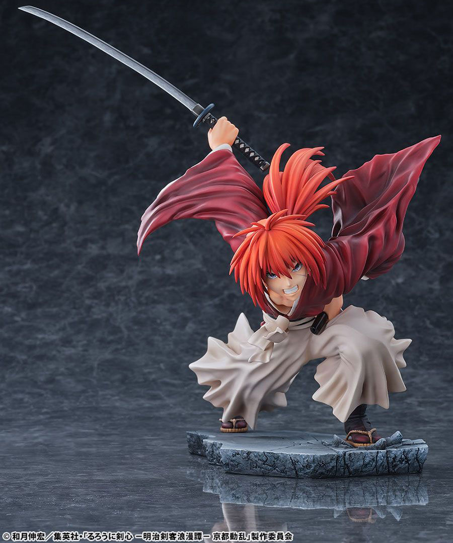 Himura Kenshin Tenshou Ryusen Ver. 1/6 Scale Figure Rurouni Kenshin Meiji Swordsman Romantic Story Kyoto Disturbance BellFine
