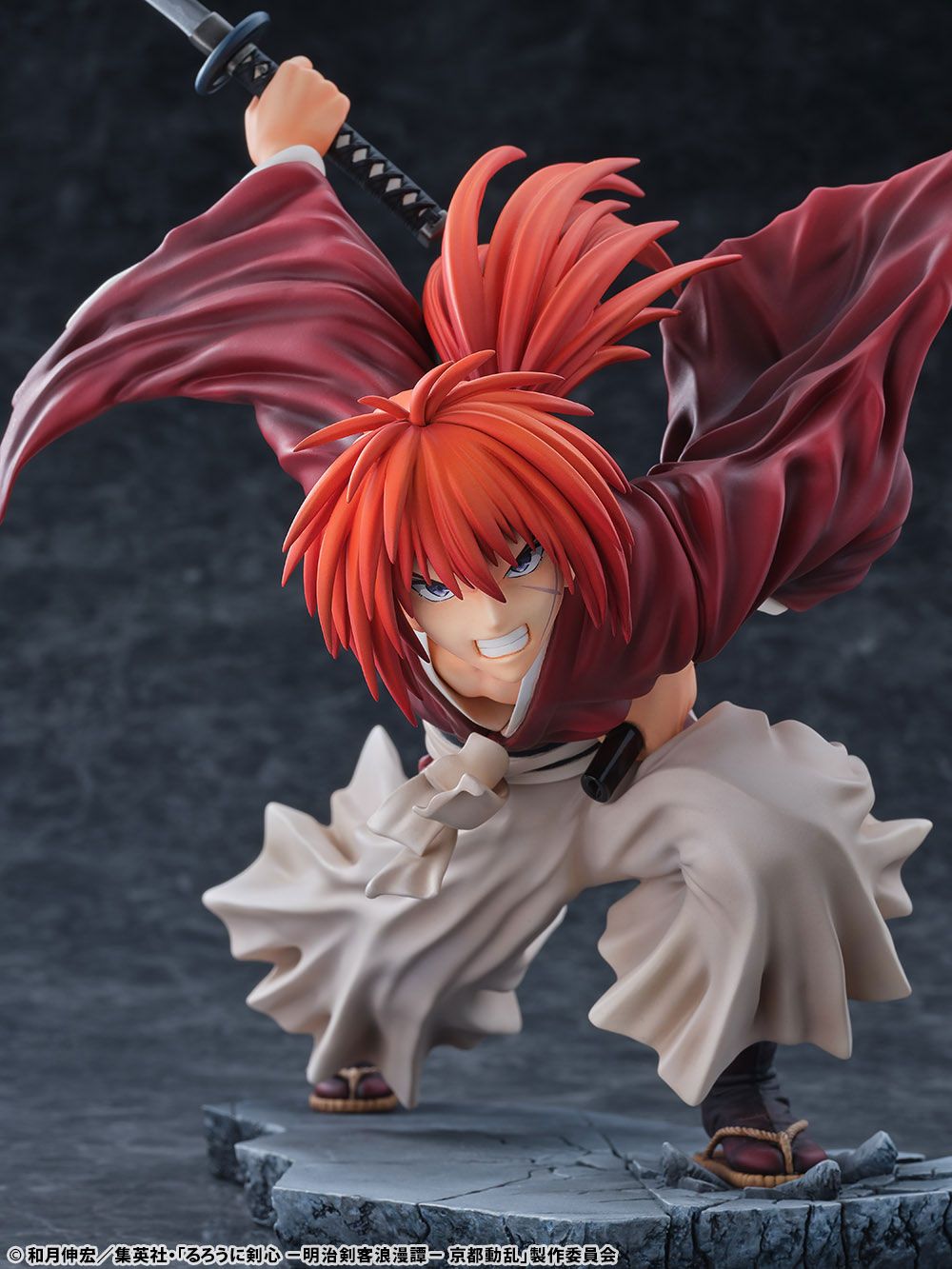 Himura Kenshin Tenshou Ryusen Ver. 1/6 Scale Figure Rurouni Kenshin Meiji Swordsman Romantic Story Kyoto Disturbance BellFine