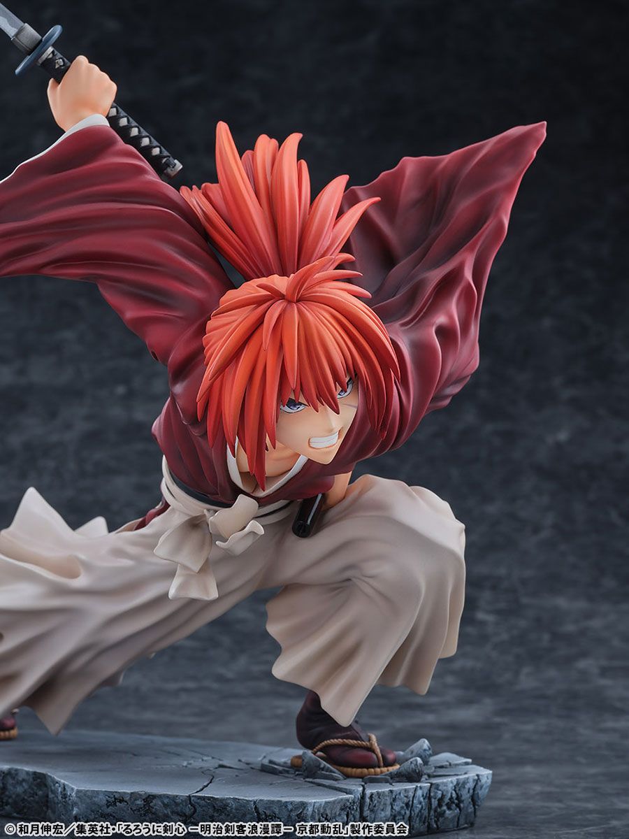 Himura Kenshin Tenshou Ryusen Ver. 1/6 Scale Figure Rurouni Kenshin Meiji Swordsman Romantic Story Kyoto Disturbance BellFine