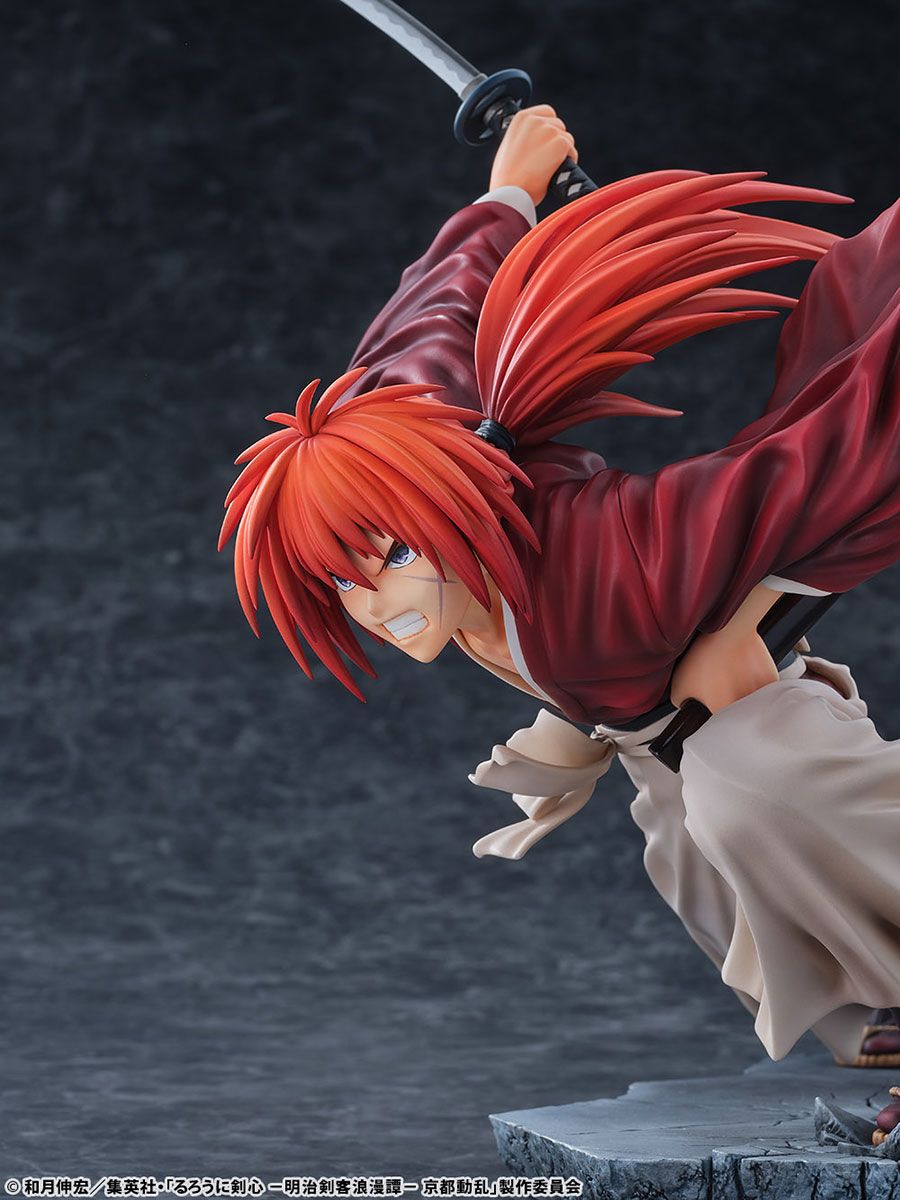 Himura Kenshin Tenshou Ryusen Ver. 1/6 Scale Figure Rurouni Kenshin Meiji Swordsman Romantic Story Kyoto Disturbance BellFine