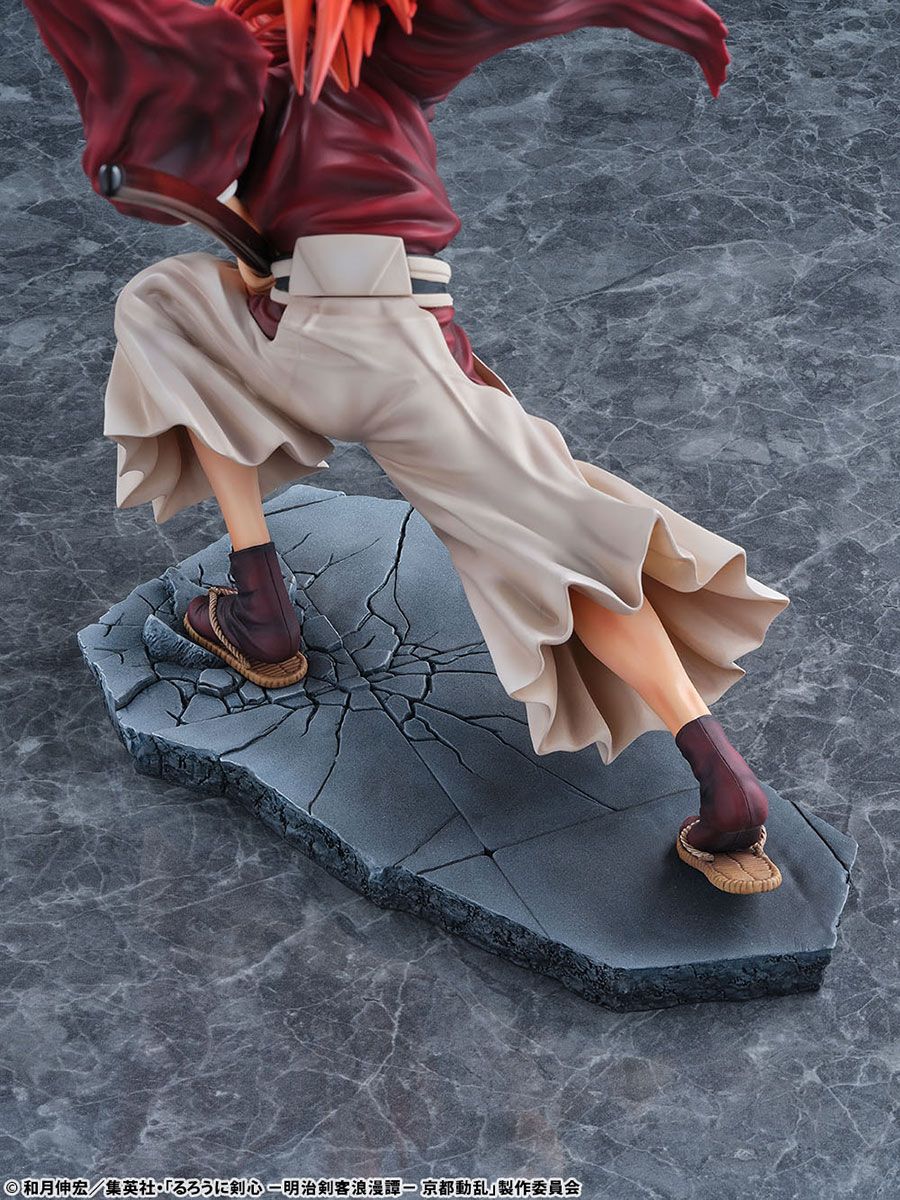 Himura Kenshin Tenshou Ryusen Ver. 1/6 Scale Figure Rurouni Kenshin Meiji Swordsman Romantic Story Kyoto Disturbance BellFine