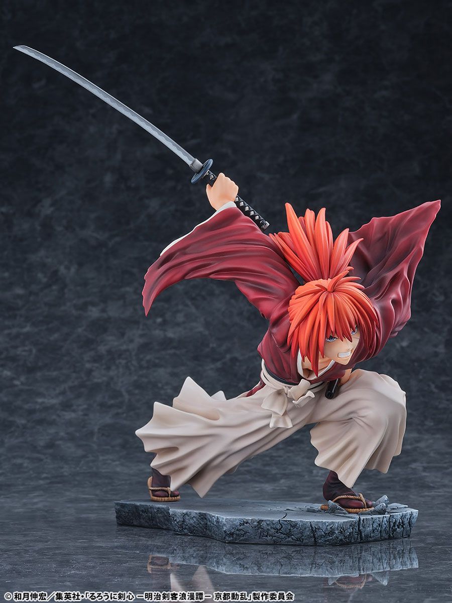 Himura Kenshin Tenshou Ryusen Ver. 1/6 Scale Figure Rurouni Kenshin Meiji Swordsman Romantic Story Kyoto Disturbance BellFine
