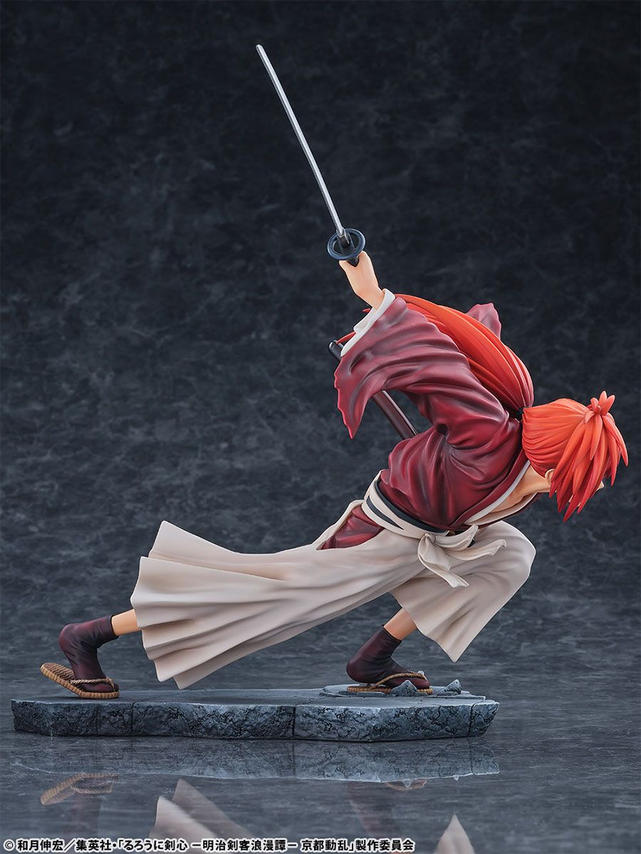 Himura Kenshin Tenshou Ryusen Ver. 1/6 Scale Figure Rurouni Kenshin Meiji Swordsman Romantic Story Kyoto Disturbance BellFine