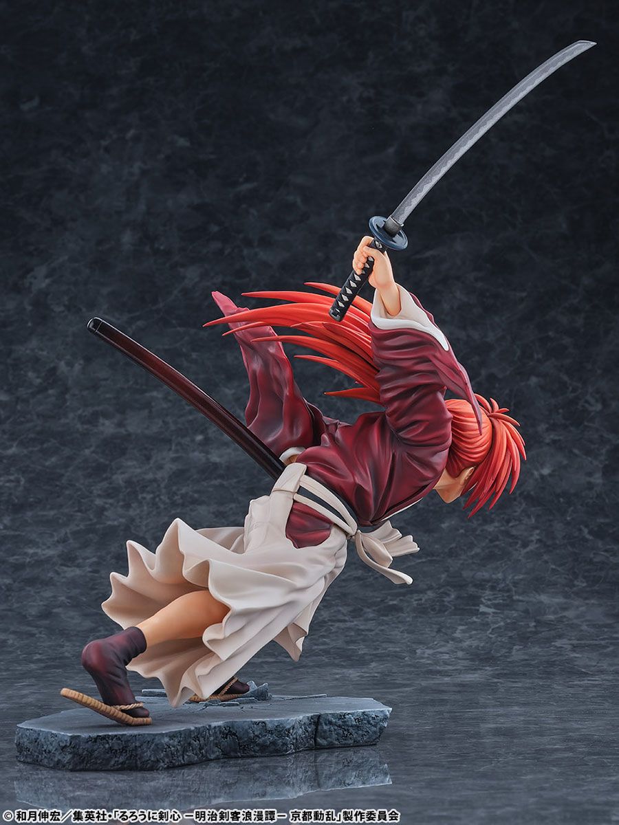 Himura Kenshin Tenshou Ryusen Ver. 1/6 Scale Figure Rurouni Kenshin Meiji Swordsman Romantic Story Kyoto Disturbance BellFine