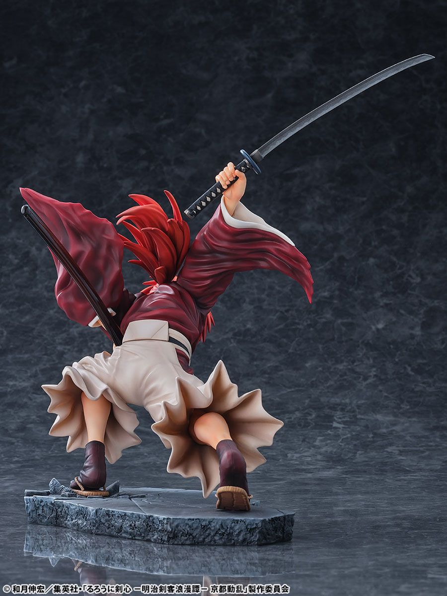 Himura Kenshin Tenshou Ryusen Ver. 1/6 Scale Figure Rurouni Kenshin Meiji Swordsman Romantic Story Kyoto Disturbance BellFine