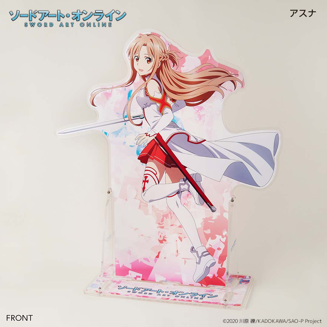 Asuna Double-Sided Pictures Huge Acrylic Stand Sword Art Online SAO T-FAN SITE