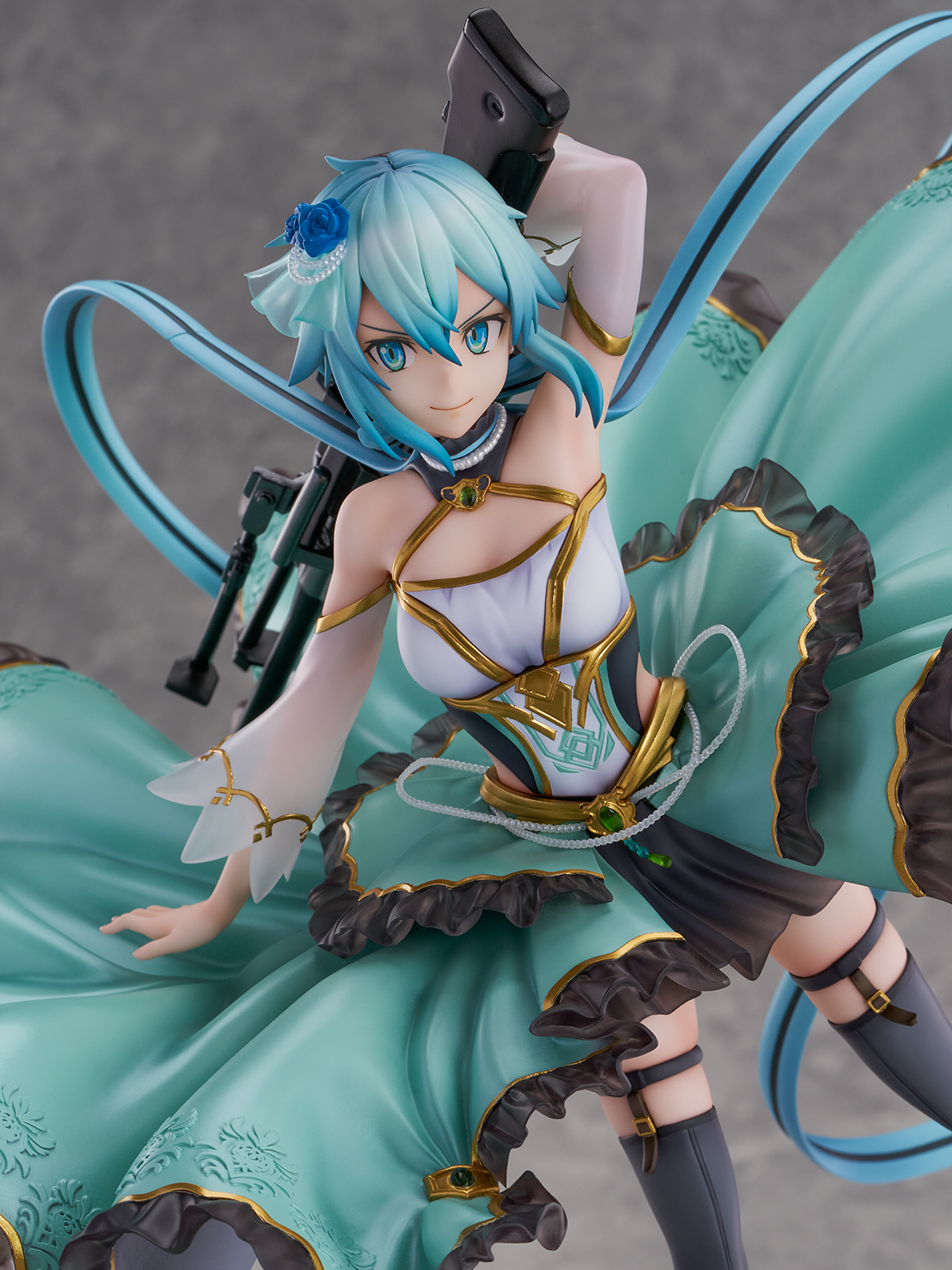 Sinon Crystal Dress Ver. 1/7 Scale Figure SAO Sword Art Online SHIBUYA SCRAMBLE FIGURE