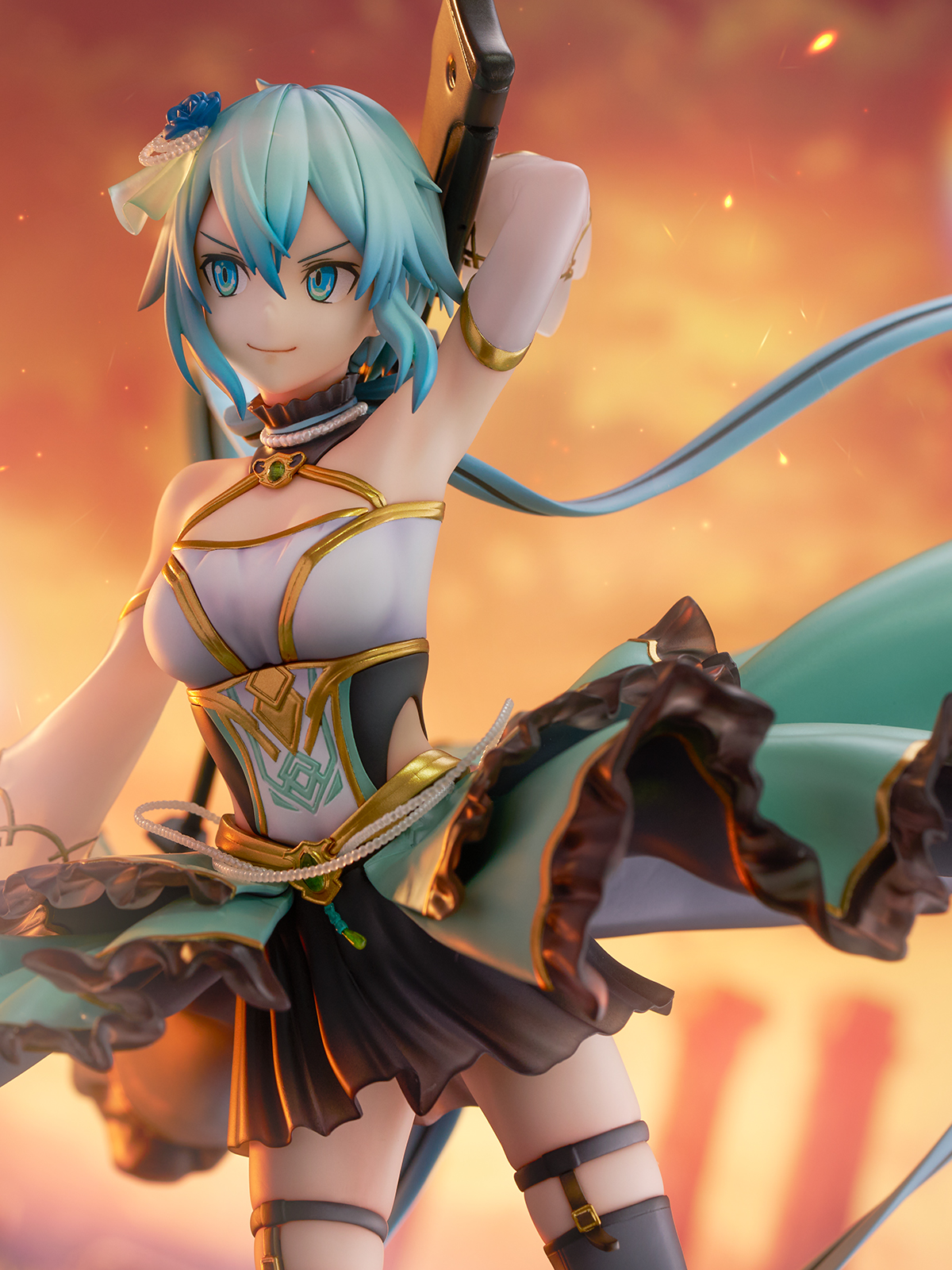 Sinon Crystal Dress Ver. 1/7 Scale Figure SAO Sword Art Online SHIBUYA SCRAMBLE FIGURE