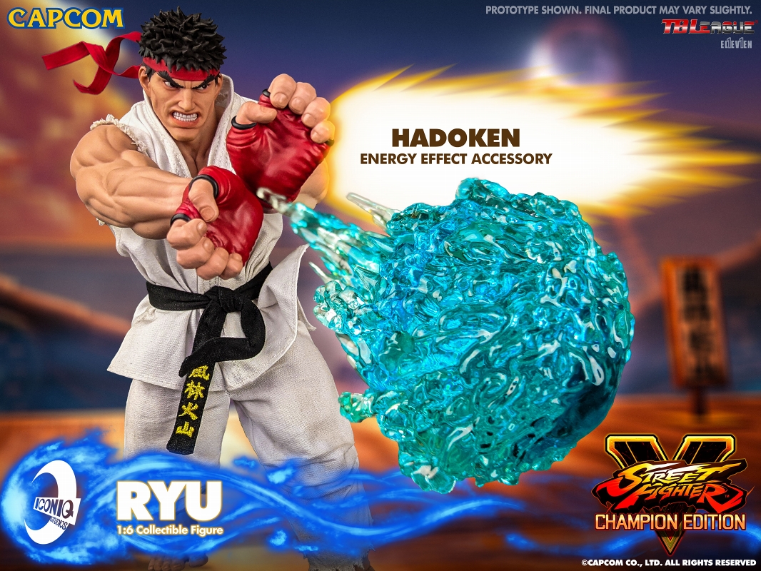 Ryu STREET FIGHTER CHAMPION EDITION 1/6 Scale Figure ICONIQ STUDIOS CAPCOM