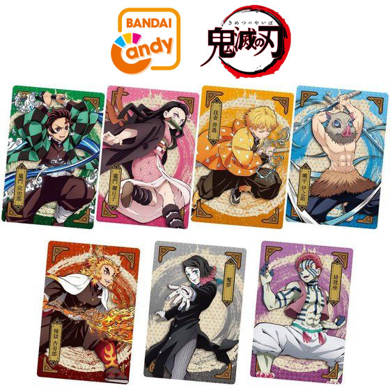 Wafer Card Vol.4 Demon Slayer Kimetsu no Yaiba The Movie Mugen Train Candy Toy BANDAI