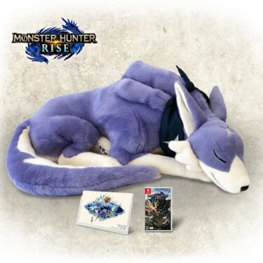 Monster Hunter Rise Collector’s Limited Edition for Nintendo Switch Plush e-CAPCOM