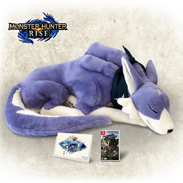 Monster Hunter Rise Collector's Limited Edition for Nintendo Switch Plush e-CAPCOM
