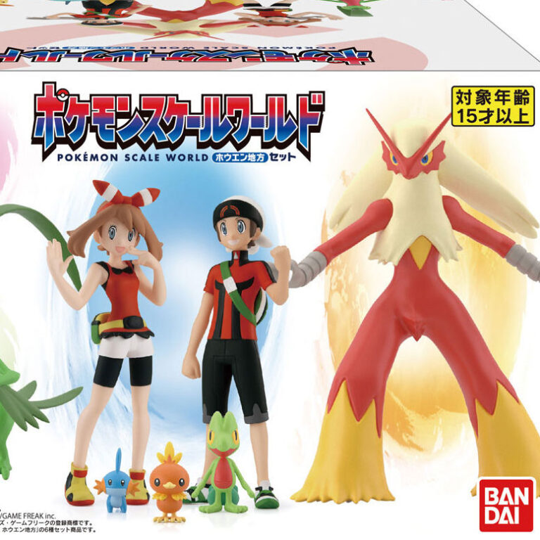 Pokémon 1/20 Scale World Hoenn Diamond and Pearl Ruby and Sapphire Candy Toy Figure Vol.6 BANDAI
