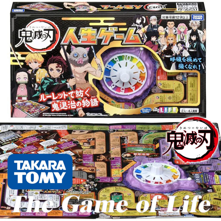 The Game of Life Board Game Demon Slayer Kimetsu no Yaiba TAKARA TOMY
