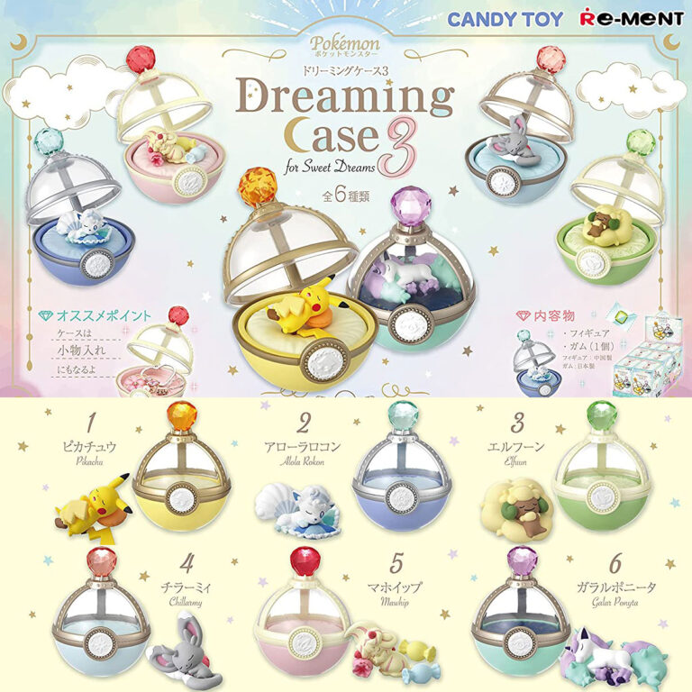 Pokémon Dreaming Case3 for Sweet Dreams Candy Toy RE-MENT Nintendo