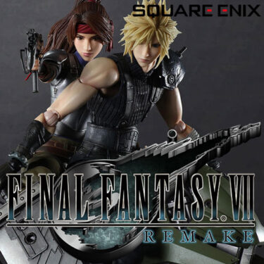 Jessie Rasberry Cloud Strife Motorcycle FF Final Fantasy XII REMAKE PLAY ARTS Kai Figure SQUARE ENIX