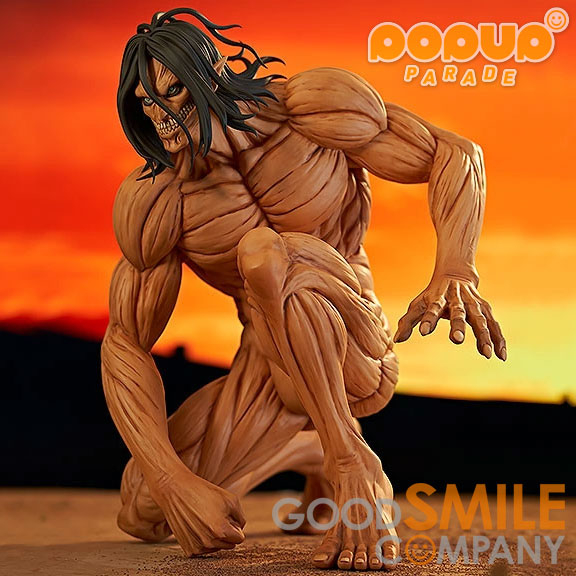 POP UP PARADE Eren Yeager Attack Titan Ver. XL Figure GOOD SMILE COMPANY