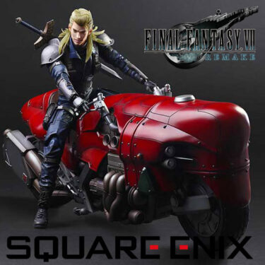Roche with the Motorcycle Final Fantasy VII Remake Play Arts Kai Figure SQUARE ENIX