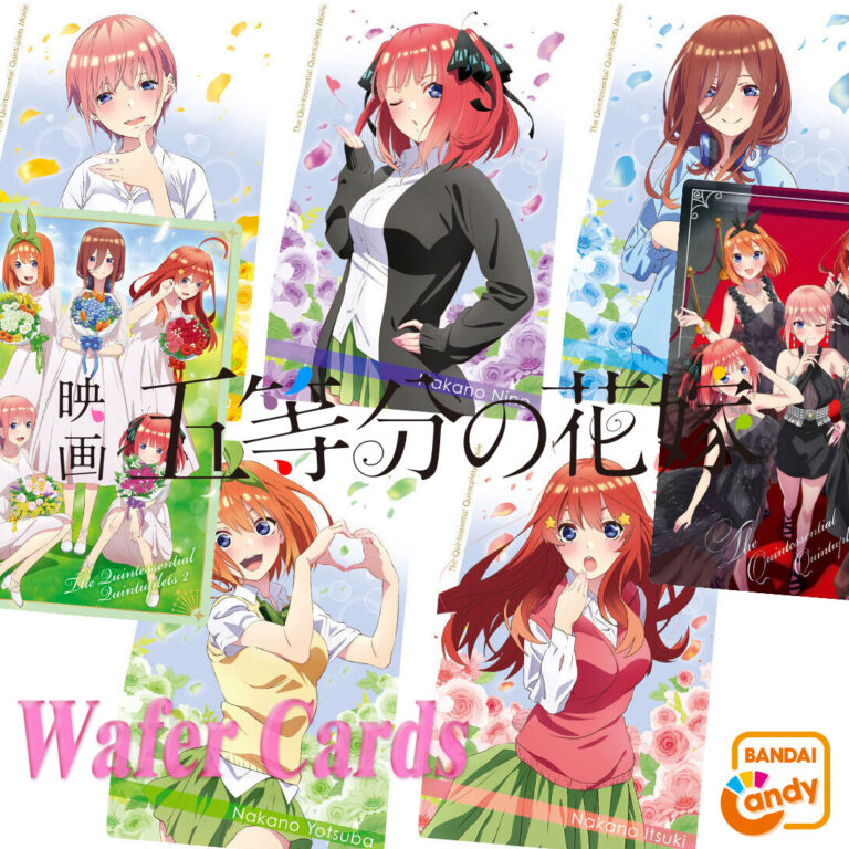 Wafer Card The Movie of The Quintessential Quintuplets Candy Toy BANDAI