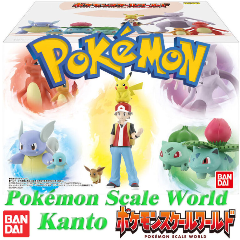 Pokémon Scale World KANTO Figure Candy Toy BANDAI