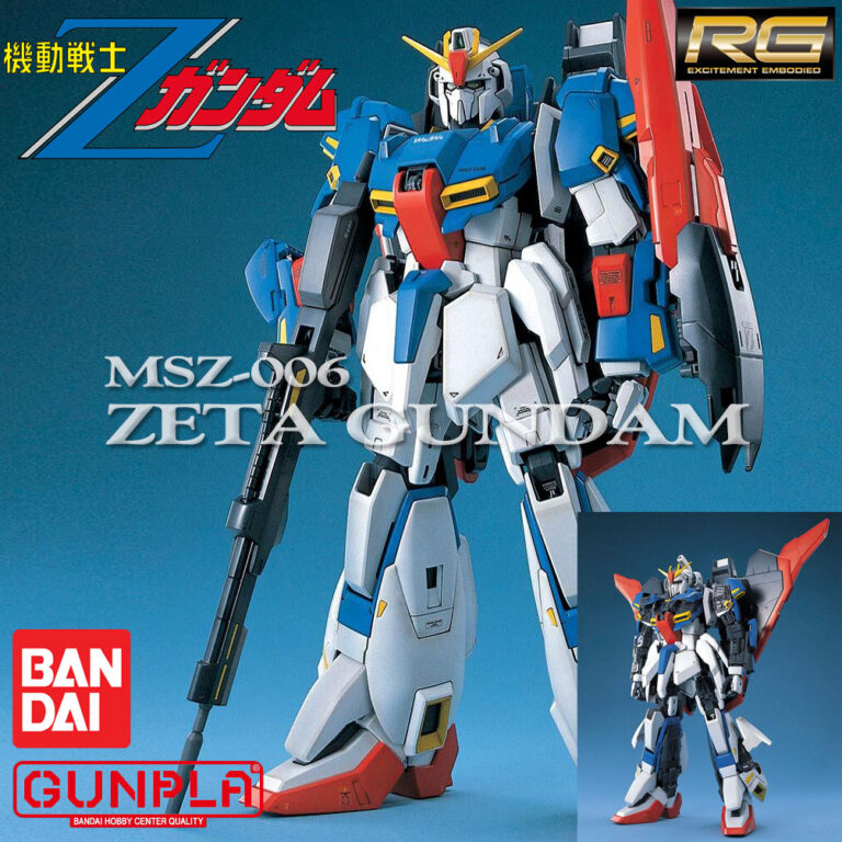 PG 1/60 Scale MSZ-006 ZETA Z GUNDAM Model Kit GUNPLA Figure BANDAI