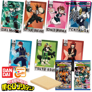 Wafer Cards Vol.1 My Hero Academia Candy Toy BANDAI