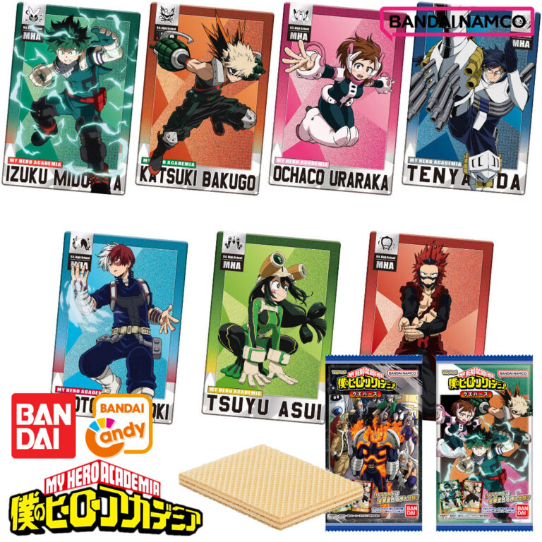 Wafer Cards Vol.1 My Hero Academia Candy Toy BANDAI