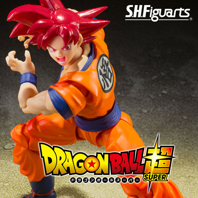 Son Goku Super Saiyan God S.H.Figuarts Figure BANDAI